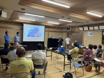 嬉野市轟・大野原コミュニティ　塩田町　シニアカー交通安全講習会