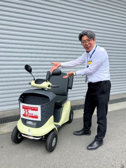 セニアカーの新しいポイント！｜新車情報｜株式会社スズキ自販鹿児島