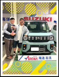 ★納車★スペーシアギア　HYBRID　XZ