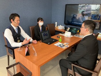 会社説明会に参加してくれました！