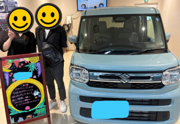 S様に青空スペーシアご納車です！