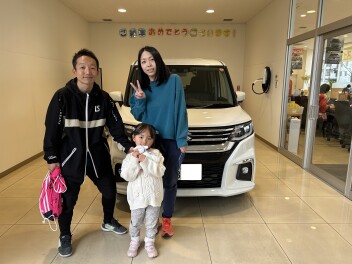 H様ご納車おめでとうございます！