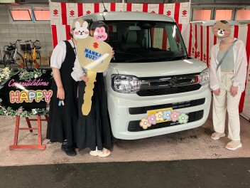 営業田村担当お客様U様ご納車させて頂きました♪♪