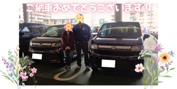 ご納車おめでとうございます☆彡【ワゴンＲ ＦＺ】