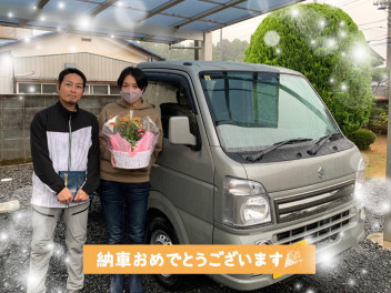 納車おめでとうございます♪