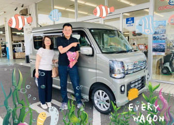 ☆☆☆エブリイワゴンご納車しました☆彡