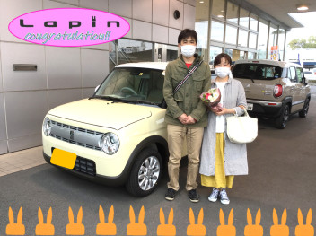 ＬＡＰＩＮご納車おめでとうございます！