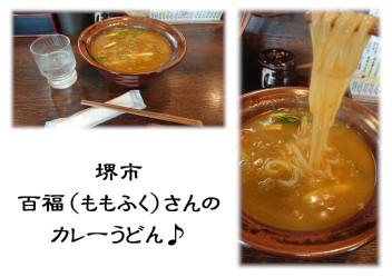 百福のカレーうどん( *´艸｀)