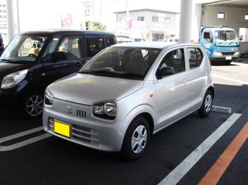 アルト納車させて頂きました
