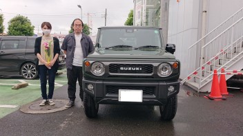 ジムニ－ご納車させて頂きました！