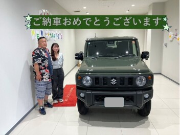 ジムニーのご納車ありがとうございます！