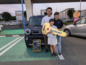本日はご納車おめでとうございます。