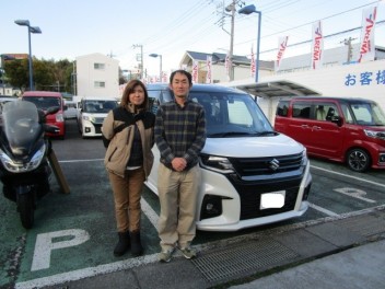 I様　ご納車おめでとうございます！