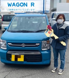I様のワゴンRを納車いたしました！