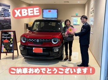 クロスビー！納車です！！