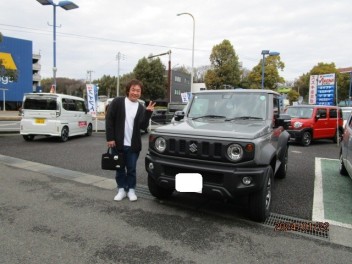 K様　ご納車おめでとうございます！