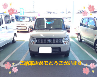 ラパンご納車です♪