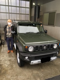 新型ジムニーシエラ御納車致しました。