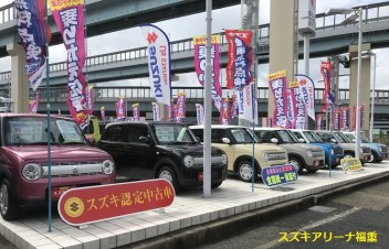 ☆スズキ中古車　乗り換え応援フェア　実施中　ぜひ在庫をご覧ください☆