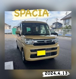 新型スペーシアご納車です！！