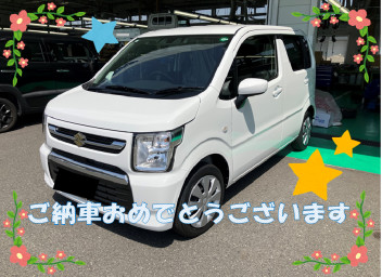 ワゴンRご納車おめでとうございます！！！