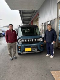 スペーシアギアご納車させていただきました！