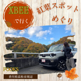 ★FOOKSブログリレー★クロスビーで紅葉スポット紹介