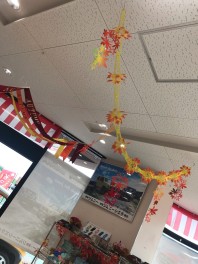 店内秋仕様になりました♪