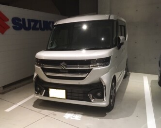 スペーシアカスタム　ご納車おめでとうごさいます