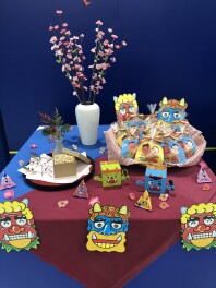 節分の装飾を行いました！