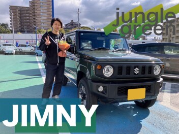 S様ジムニーご納車　担当マツダ