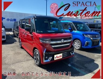 スペーシアカスタムご納車‼おめでとうございます(^^)/