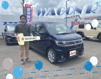 ワゴンRご納車‼おめでとうございます(=ﾟωﾟ)ﾉ