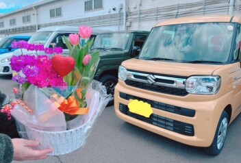 ＼　スペーシアご納車しました　／