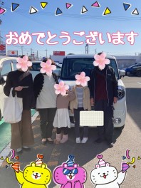 ご納車おめでとうございます♪