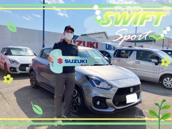 スイフトスポーツご納車‼おめでとうございます(・ω・)ノ