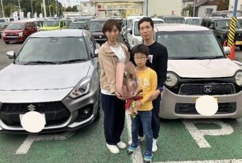 H様ご納車おめでとうございます！