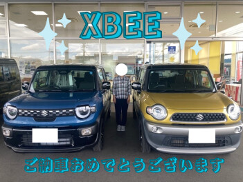 クロスビーご納車おめでとうございます！