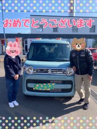 ご納車おめでとうございます♪