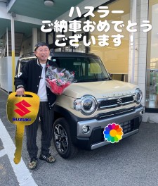 ★ハスラーご納車★