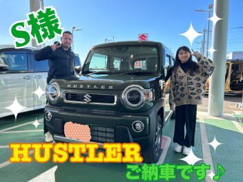HUSTLERご納車です(^^)/