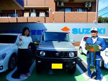 ジムニーの御納車おめでうございます