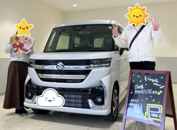 スペーシアカスタム納車しました！