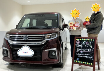 ソリオ納車致しました！！