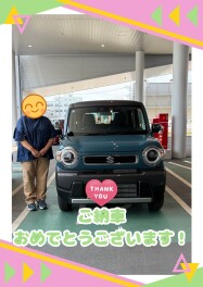 ハスラーご納車しました！