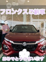フロンクスご納車(*^_^*)
