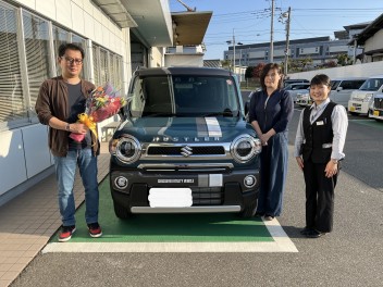 ハスラーご納車おめでとうございます！！