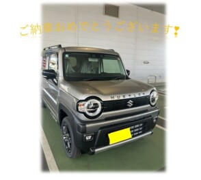 ハスラーご納車しました❣