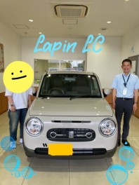 ラパンＬＣご納車しました(*´з`)