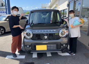 ハスラーご納車ありがとうございました！